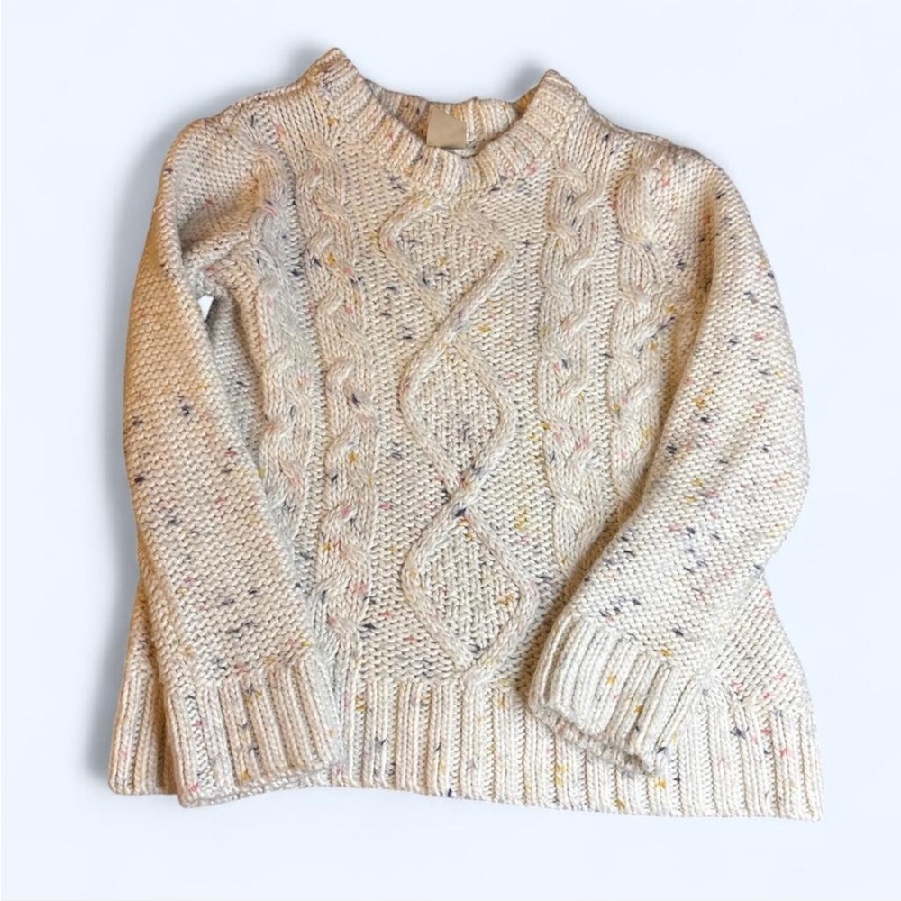 OshKosh B'gosh Confetti Cable-Knit Sweater